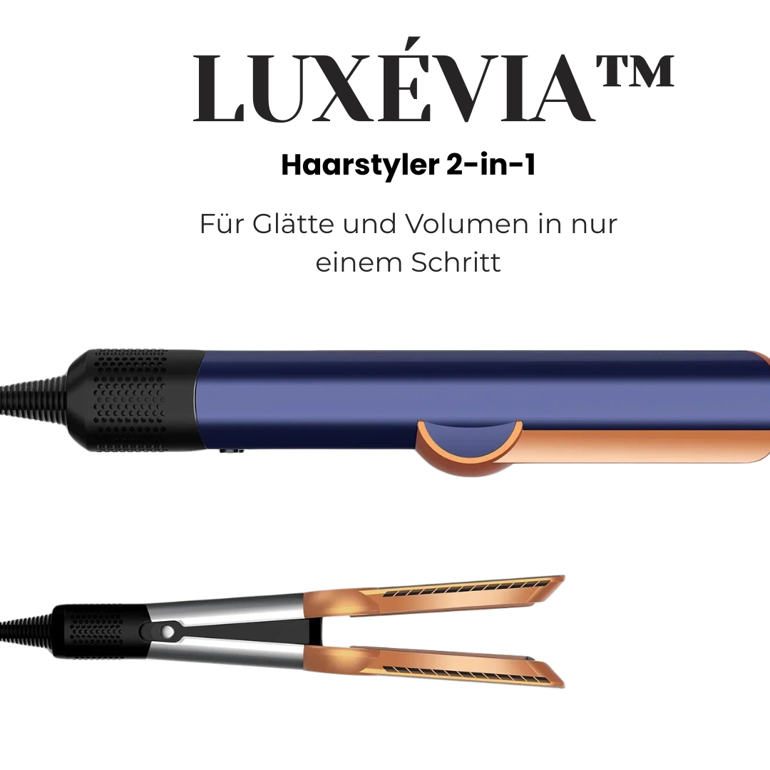 LUXÉVIA™ Hair Styler 2-in-1